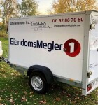 Liten skaphenger 1300 kg